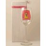 Hand-painted wine glass